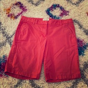 Jcrew salmon Bermuda size 4